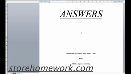 SP6020 Module 6 Assignment 3 Course Project Task #6
