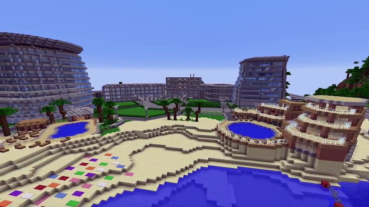 Jurassic world Minecraft map trailer 1