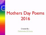 mothers day poems from son