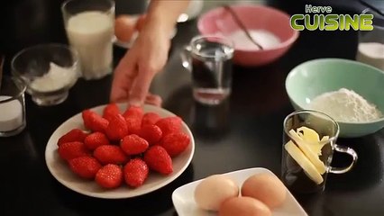 Recette du Fraisier facile et super bon avec Hervé Cuisine