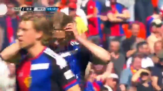 FC Basel 2-2 FC Zurich Birkir Bjarnason Goal Swiss Super League 10-04-2016 HD