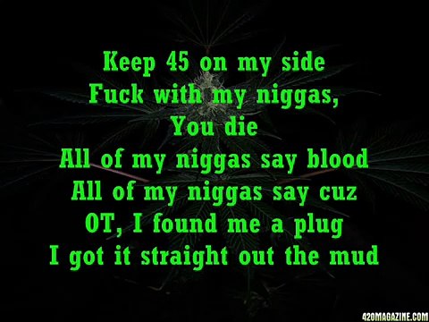 Cut It - O.T Genasis ft. Young Dolph (Music Lyrics)