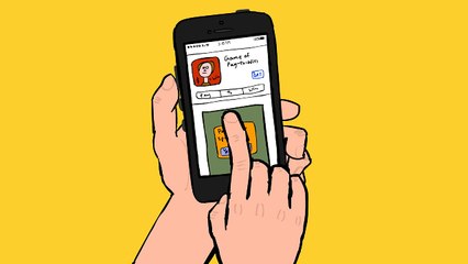 Quand une pub s'affiche pile au moment ou tu cliques...