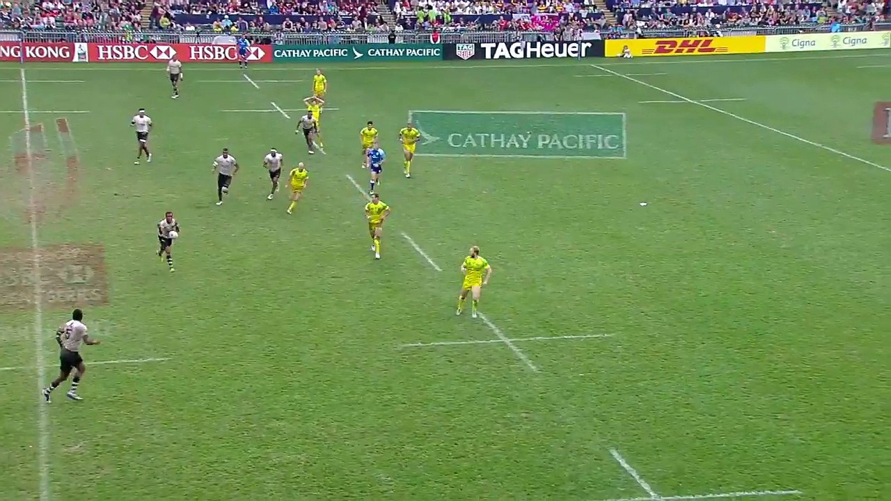 Fiji ace Kolinisau bags his 100th sevens try!