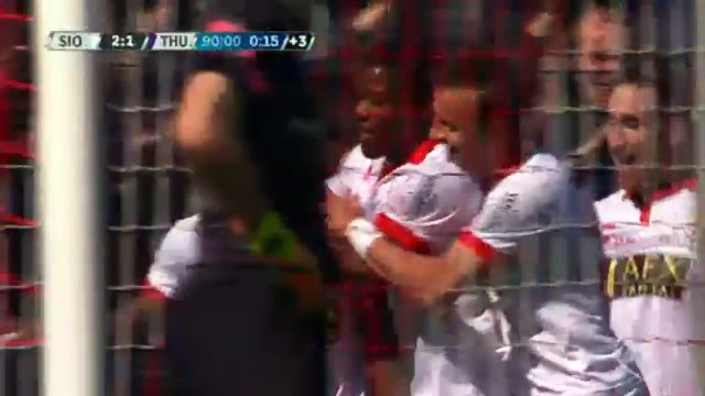 FC Sion 2-1 FC Thun Geoffrey Mujangi Bia Goal Swiss Super League 10-04-2016 HD