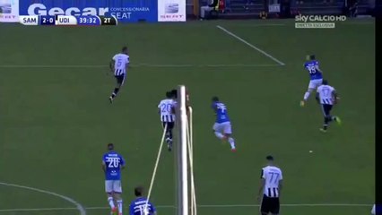 Goal Fernando ~Sampdoria 2-0 Udinese 10.04.2016