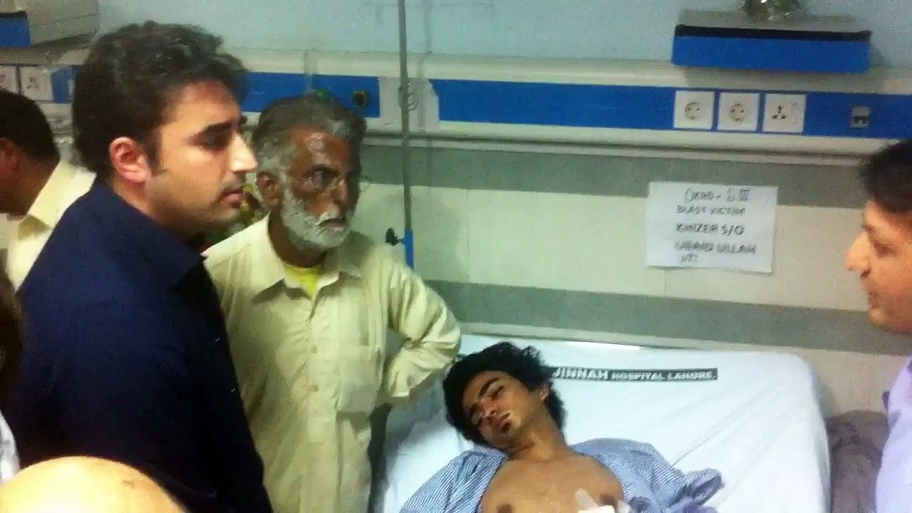 Bilawal Bhutto Zardari visits Jinnah Hospital