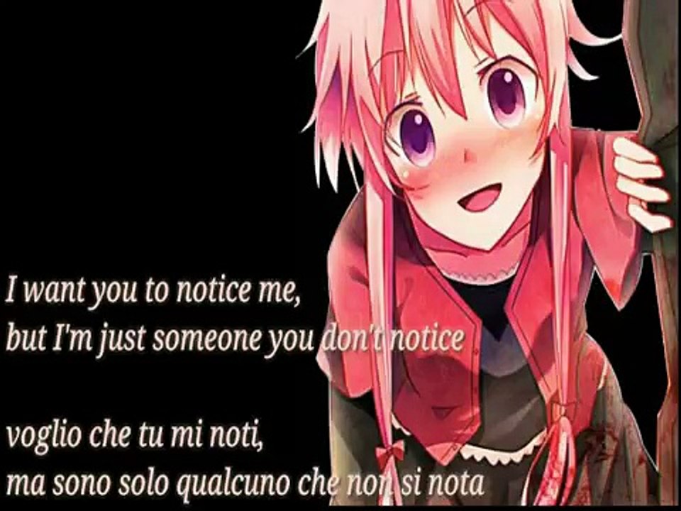 Nightcore - Notice me senpai _ lyrics and italian translate _