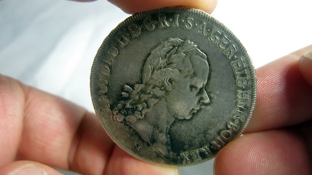 Austrian Thaler 1792 Leopold II Milano Mint Italy