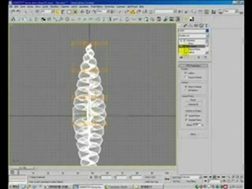 Tuto 3ds max - Modeling a croissant
