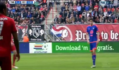 Michiel Kramer Goal - FC Twente  0-1  Feyenoord 10.04.2016
