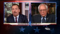 Chuck Todd asks Bernie Sanders 