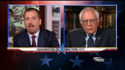 Chuck Todd asks Bernie Sanders "Where are your tax returns?"