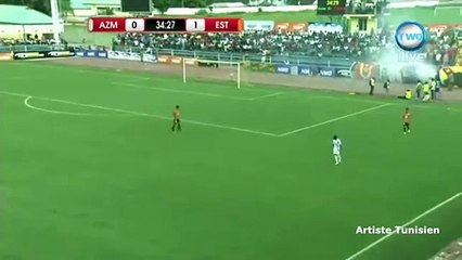 اهداف الترجى وازام يونايتد 1-2 هدف هيثم الجوينى فى ازام يونايتد [10-4-2016] كاس الاتحاد الافريقى