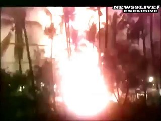 Vídeo mostra explosões em templo na Índia que deixaram mais de 100 mortos