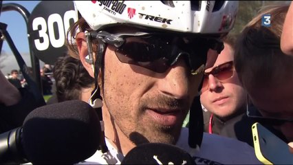 Paris-Roubaix : la réaction de Fabian Cancellara