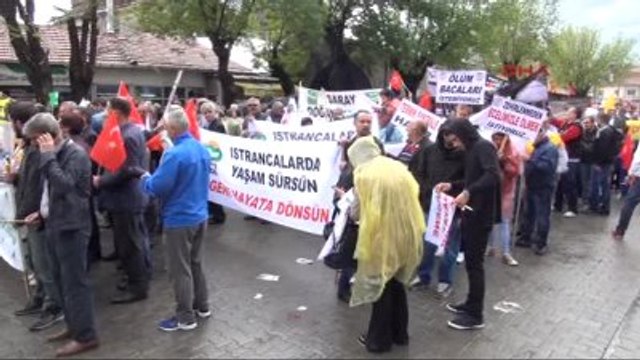 Kırklareli Lüleburgaz?da Termik Santralleri Protesto Yürüyüşü 2