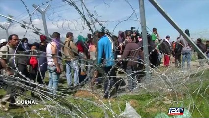 Idoméni: des dizaines de migrants blessés après des tirs des gaz lacrymogènes