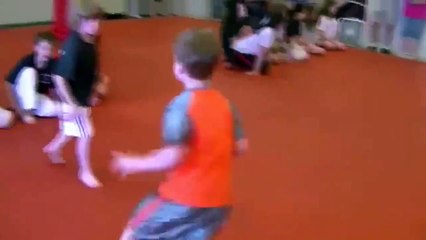Uau, futuro campeão de Jiu Jitsu