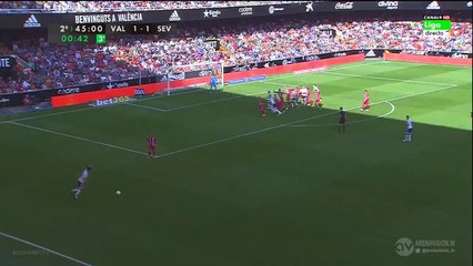 2-1 Alvaro Negredo Goal - Vale v. Sev 10.04.2016 HD
