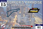 Tour de piste à Surfers Paradise en Holden Commodore V8 Supercars sur Rfactor 1