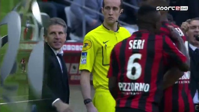 2-0 Hatem Ben Arfa Goal France Ligue 1 - 10.04.2016, OGC Nice 1-0 Stade Rennais