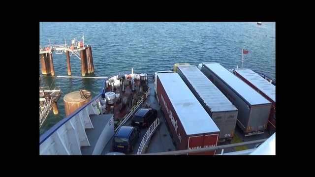 Dünkirchen - Dover Überfahrt mit der Fähre Dunkerque - Dover Ferry Crossing