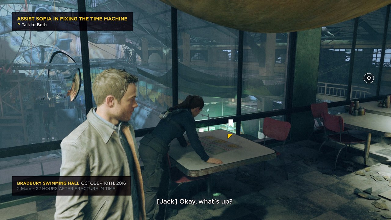 Quantum Break - Preparing The Time Machine: ''Beth's 2010 Plan'' & Dialogue Sequence Xbox One