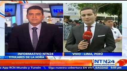 Keiko Fujimori no pudo entregar declaraciones a la prensa por incidente tras depositar su voto