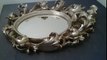 Rococo Oval Mirror - French Shabby Chic in Silver