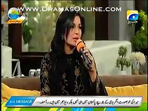 Meera Talking About Her Scandal with Captain Naveed in Live Show