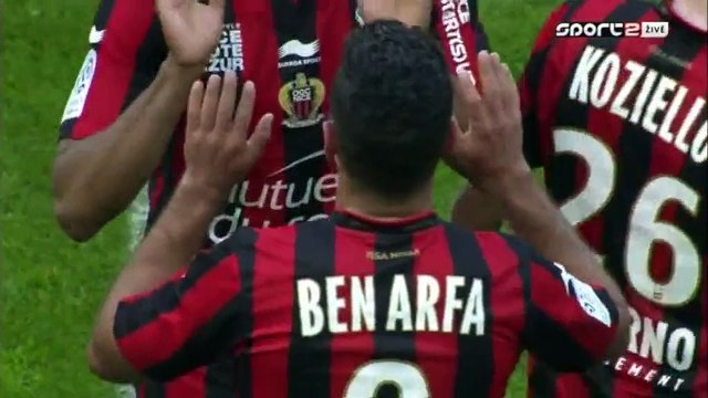 3-0 Hatem Ben Arfa Goal France Ligue 1 - 10.04.2016, OGC Nice 3-0 Stade Rennais