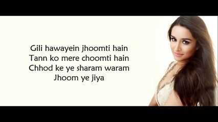 Cham Cham - Meet Bros & Monali Thakur - Baaghi (2016) - With Lyrics -The world Of lyrics