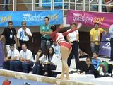 Elsa Garcia En El Panamericano de Gimnasia 2010