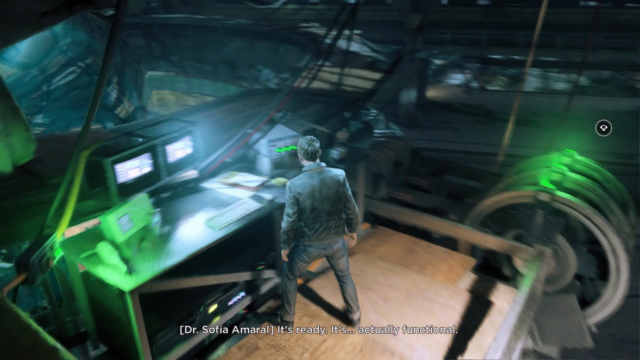 Quantum Break - Act 4-2: Activate The Corridor & Set Date Data (Fix Time Machine Sequence)