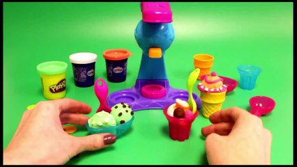 Download Video: Play Doh Sweet Shoppe Playset Hasbro Toys Play Doh Magic Swirl Ice Cream Shoppe Part 8