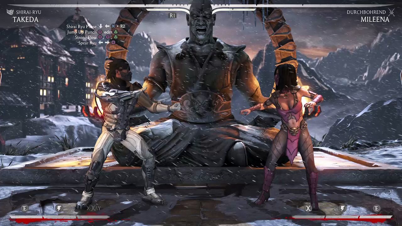 Mortal Kombat X Takeda clip!