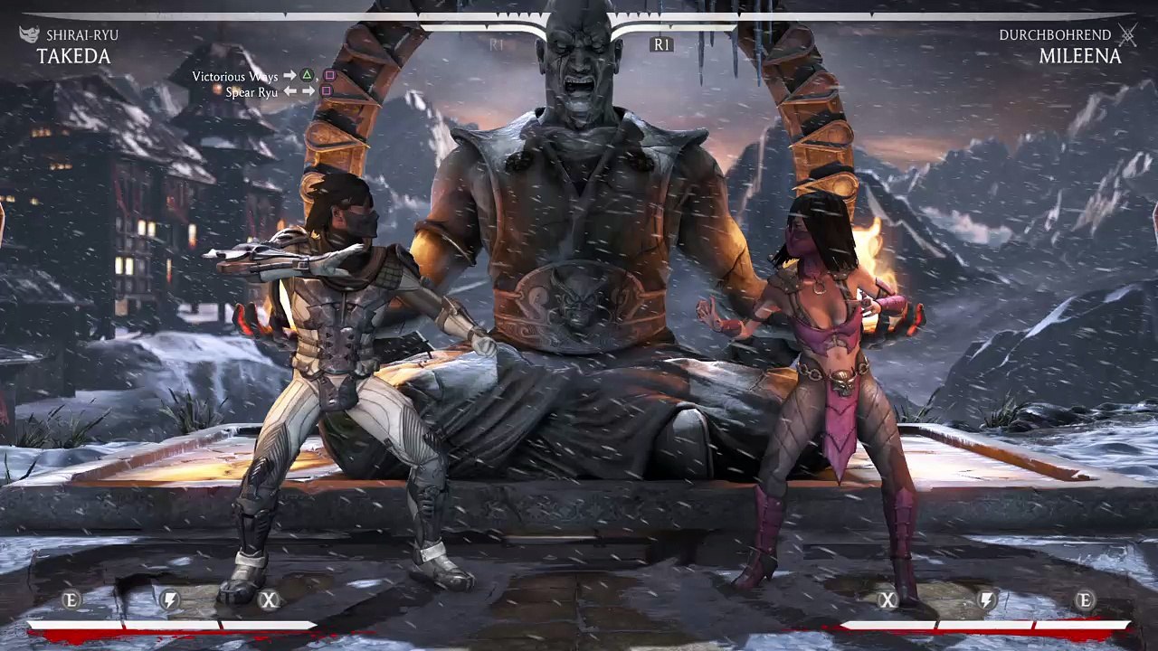 Mortal Kombat X Takeda clip!