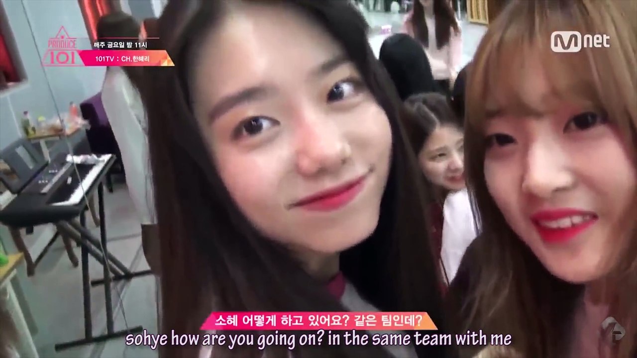 [Engsub] Han Hyeri cam (Produce 101 BTS)