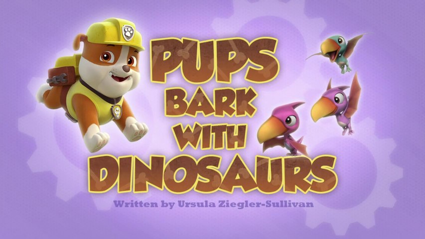 Щенки лают с динозаврами || Pups Bark with Dinosaurs