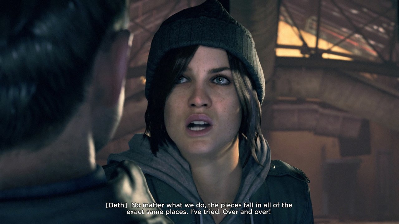 Quantum Break - Act 4-3: (Past) Beth Wilder ''You Have To Let Go'' Jack Joyce Cafeteria Cutscene XBO