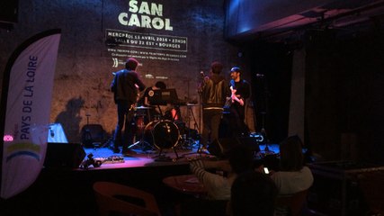 Le groupe San Carol d'Angers à Trempolino à Nantes