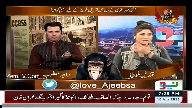 Apke Walid Bhi Tharki Ki Category Me Ate Hain Ya Nahi.. Watch Qandeel's Reply