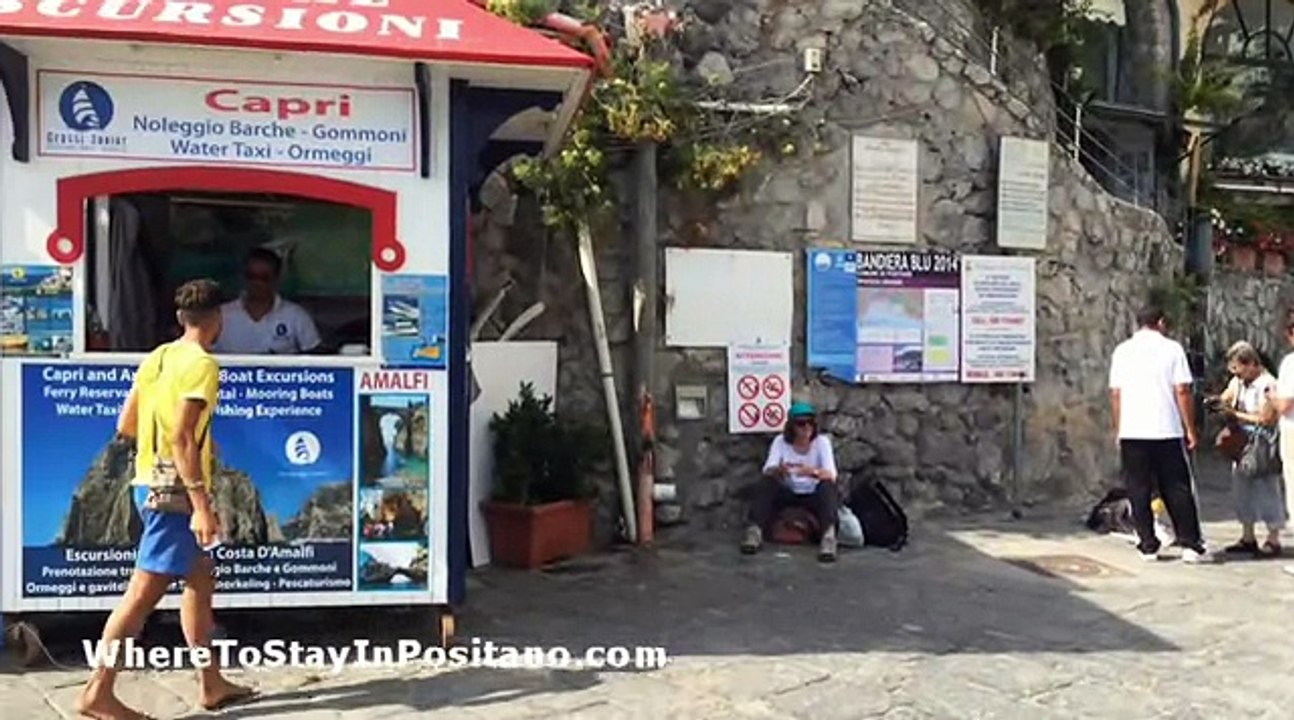 Beaches In Positano - Spiaggia Grande & Fornillo Beach Views