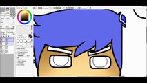 SpeedArt Cartoon Minecraft Higter #3  By: Eu / Meu Melhor Cartoon ?