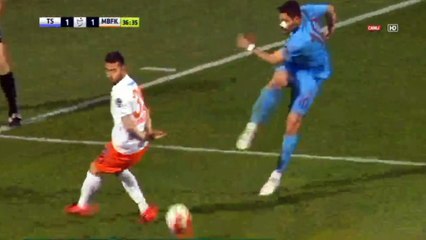 Serge Akakpo GOAL - Trabzonspor 1-1 Basaksehir 10.04.2016