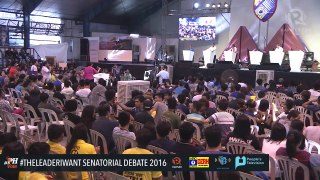 #TheLeaderIWant Senatorial Debate: Audience asks Petilla on EPIRA law