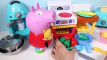 Peppa Pig Chef Play Doh Meal Makin Kitchen Playset Playdoh Oven Cooking Playset Toy Videos Part 2