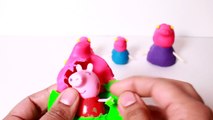 Peppa Pig Play Doh Surprises Peppa Pig Family George Pig Mummy Pig Daddy Pig