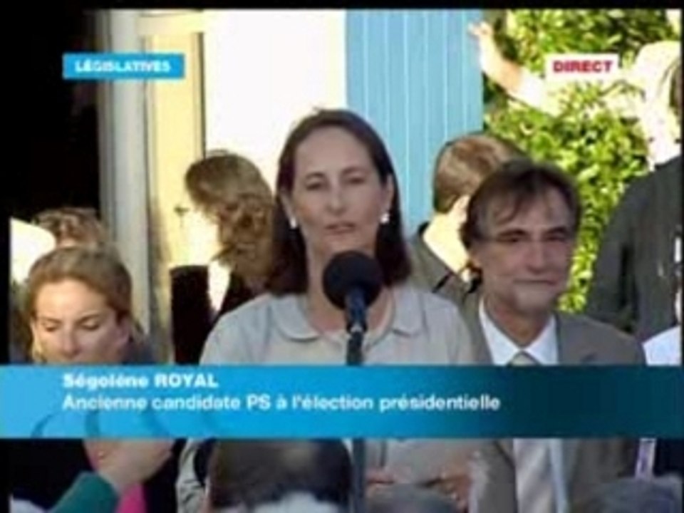 2ème tour Legislatives : Discours Segolene Royal